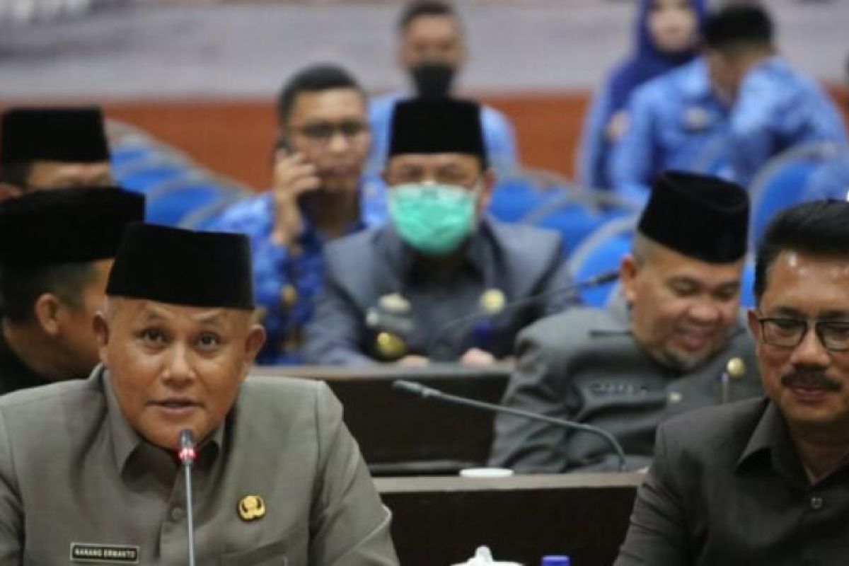 Rapat Paripurna DPRD, Bupati Lampung Selatan sampaikan Nota Pengantar KUA-PPAS APBD TA 2023