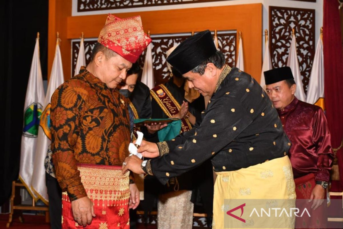 Jenderal Dudung peroleh gelar Datuk dari LAM Jambi