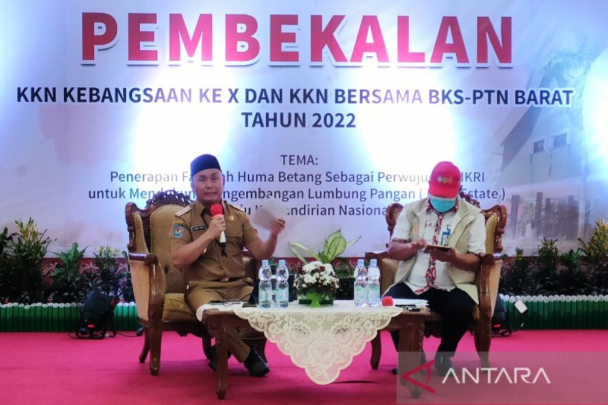 Gubernur dorong peserta KKN Kebangsaan berinovasi bantu pembangunan