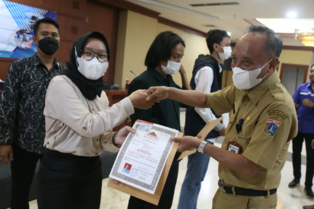 Sudin Nakertrans Jaksel sebut 80 peserta latihan mengemudi siap kerja