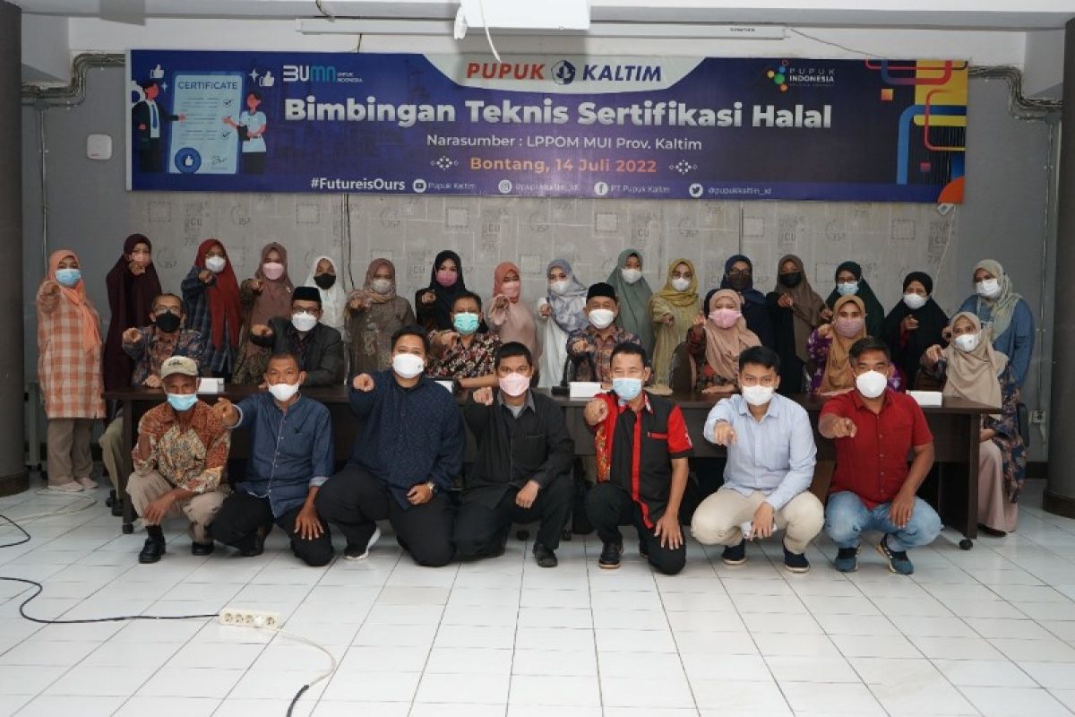 PKT gelar Bimtek 25 UMKM binaan serta fasilitasi pengurusan sertifikat halal