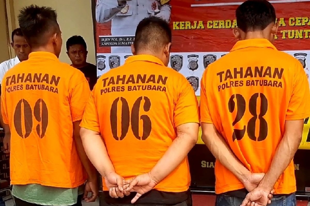 Tiga pembobol gudang di Batubara ditangkap polisi, dua pelaku ditembak