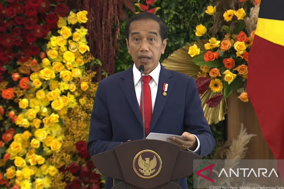 Jokowi urges Timor-Leste to open Kupang-Dili-Darwin shipping route
