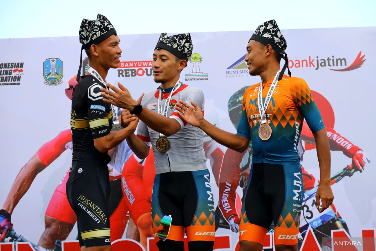 Pebalap nasional kuasai kejurnas balap sepeda di Banyuwangi