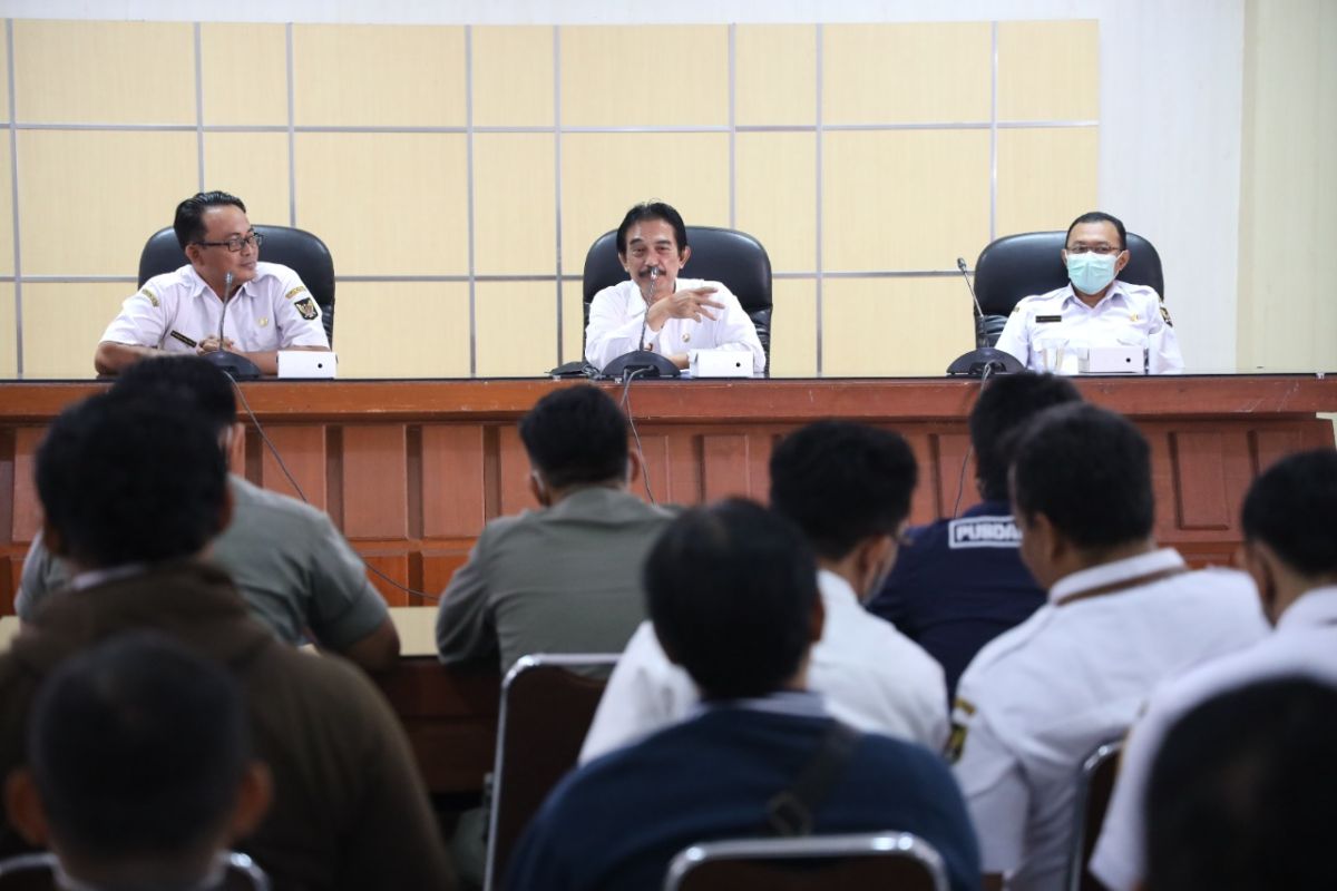 Diskominfo Kediri monitoring dan evaluasi layanan pengaduan masyarakat