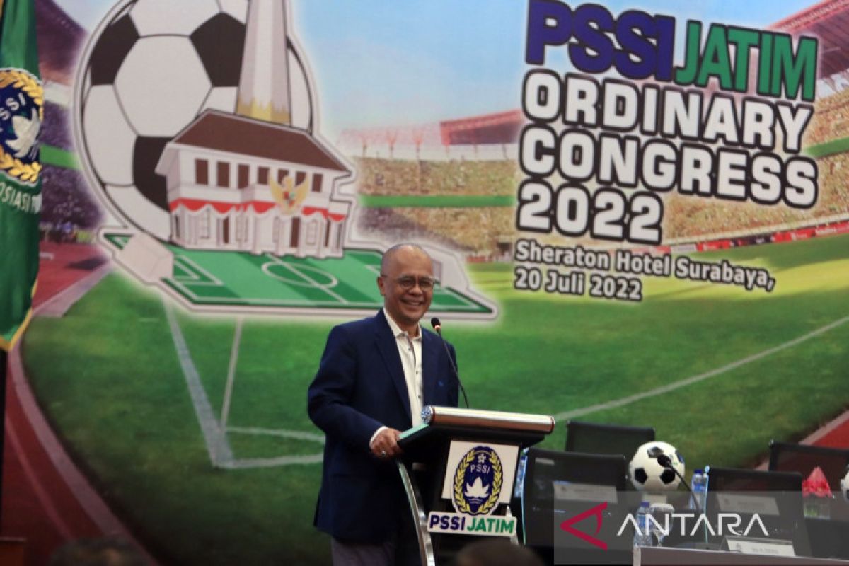 Barometer nasional, PSSI minta Asprov Jatim jaga stabilisasi dan kondusivitas sepak bola