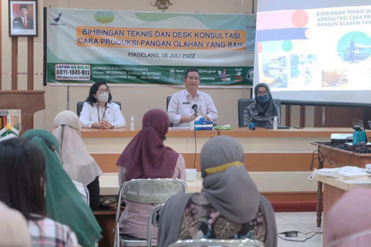 Sekda Kota Magelang tekankan pelaku UMKM jamin produk pangan aman