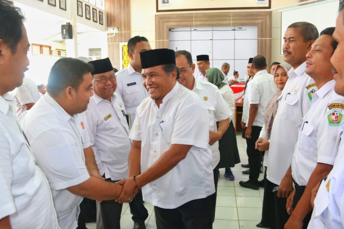 Ini yang dilakukan Pj bupati bersama SKPK Pidie