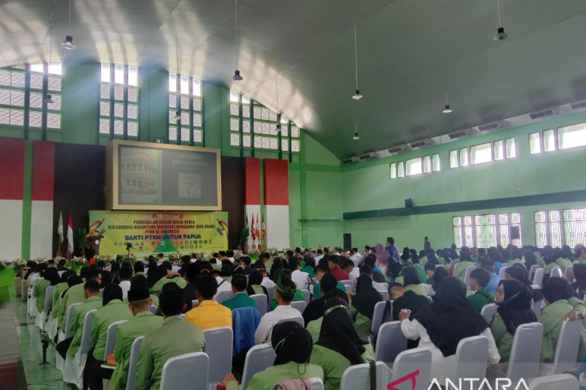 304 mahasiswa mengikuti KKN Kolaborasi Nusantara Moderasi Beragama di Papua