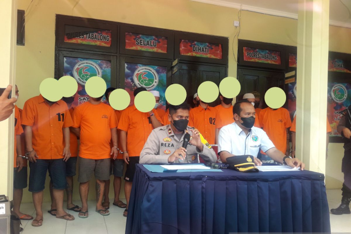 Selama tujuh bulan Polres Tabalong amankan 199,13 gram sabu