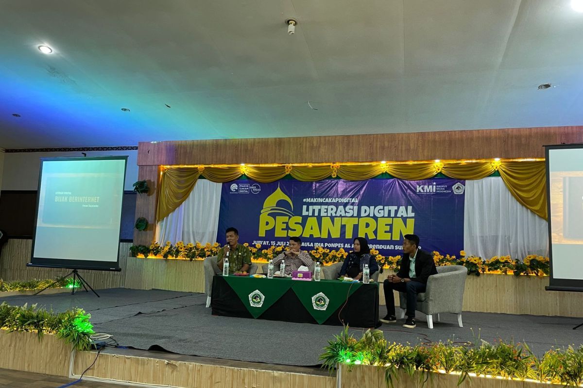 Pemerintah selenggarakan pelatihan literasi digital bagi pesantren