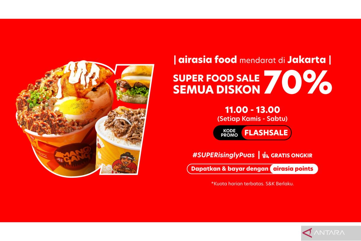 Layanan airasia food diperluas hingga area Jakarta