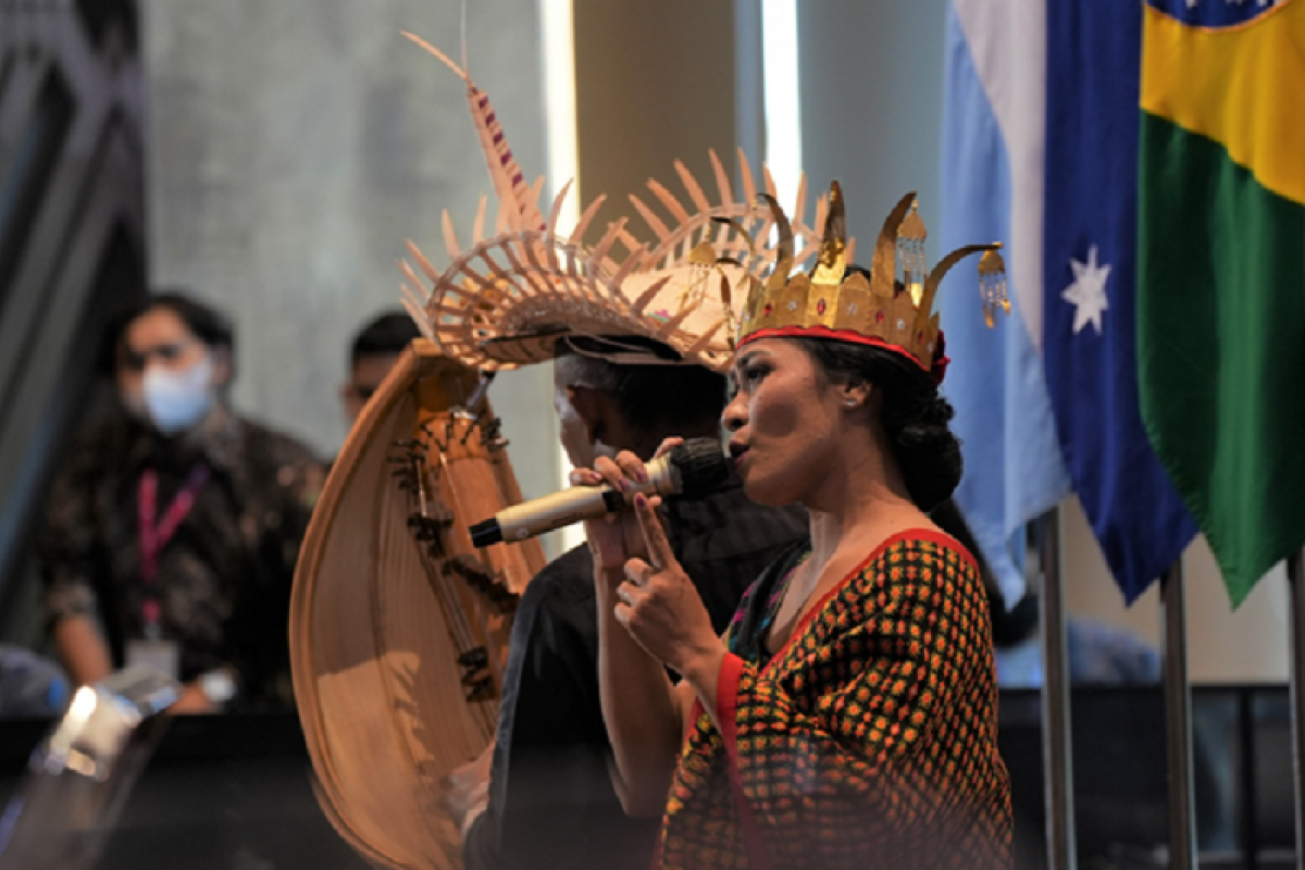 Petikan Sasando awali pertemuan ketiga DEWG G20 di Labuan Bajo