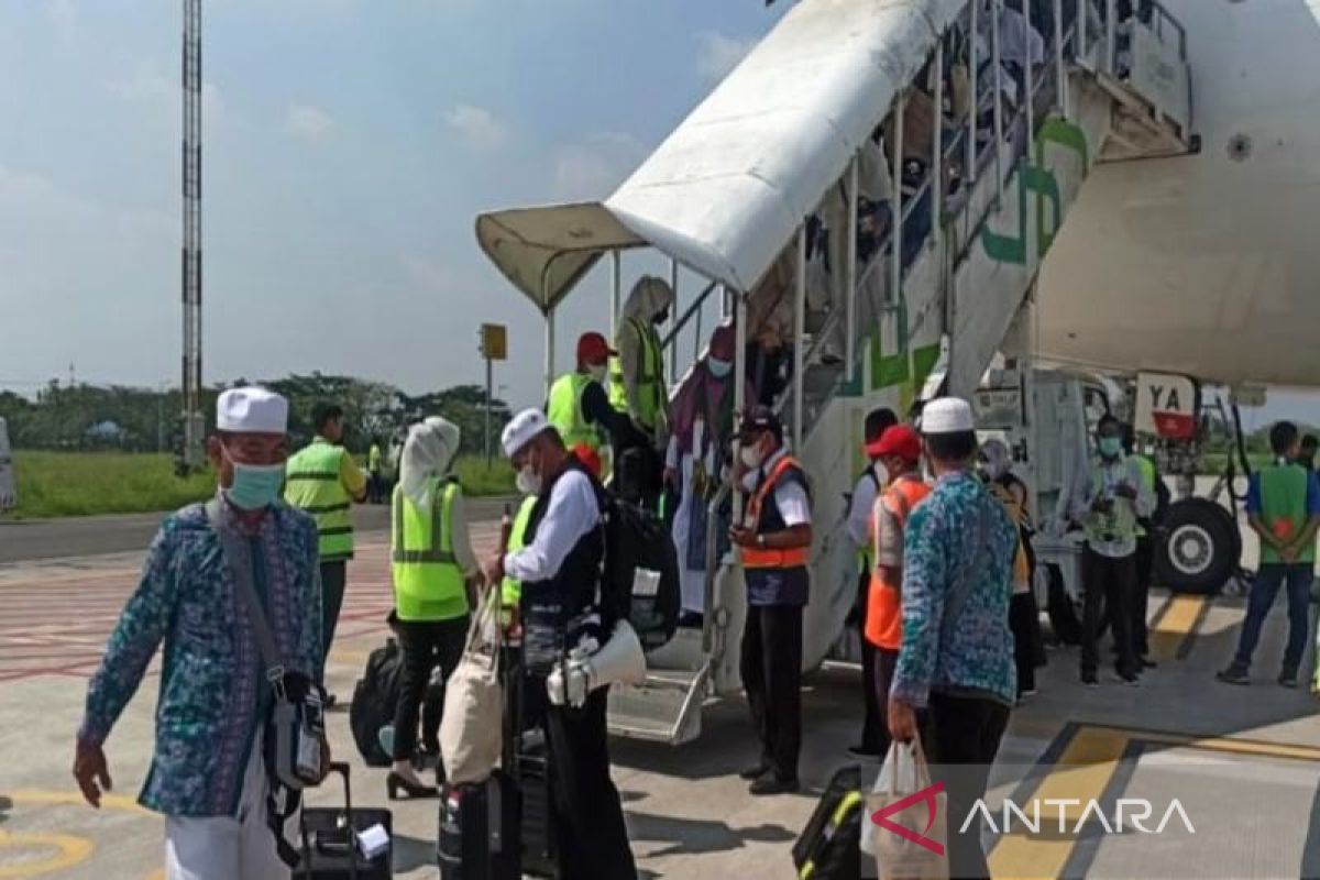 38 kloter jamaah haji sudah dipulangkan ke Tanah Air