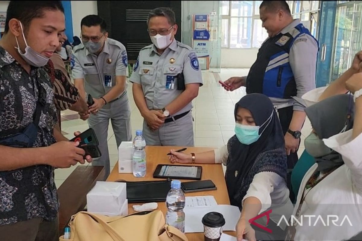 Jasa Raharja dan BPTD Wil IV adakan vaksin booster di Terminal BRPS Pekanbaru