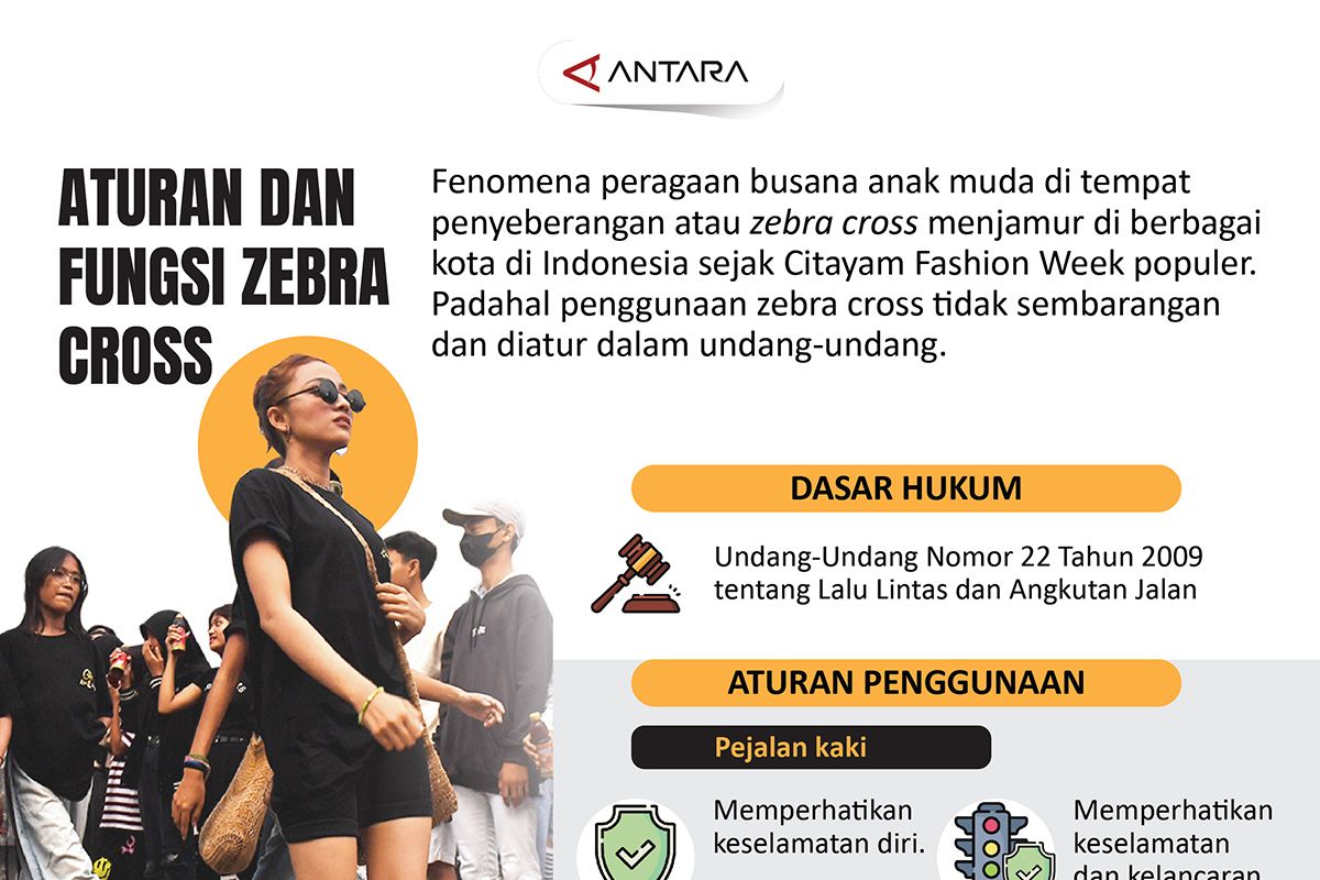 Aturan dan fungsi zebra cross