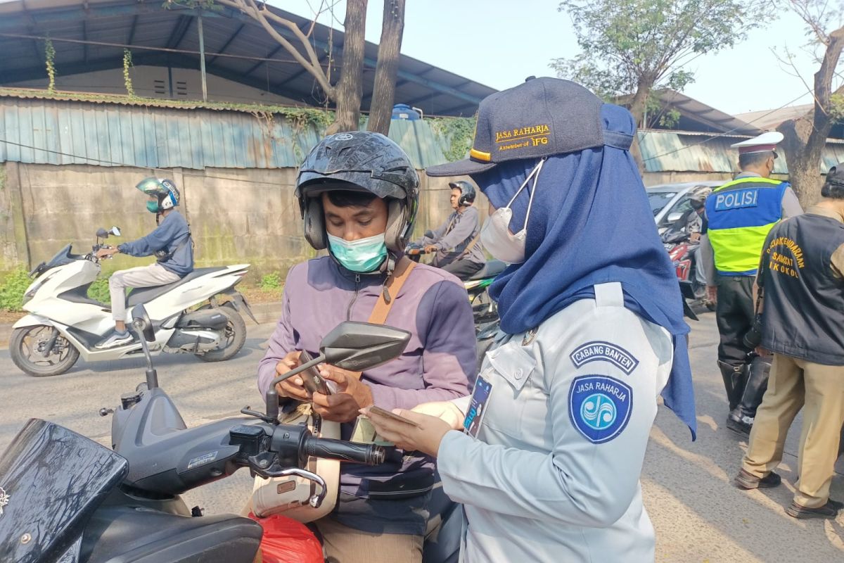 Samsat Cikokol Gelar Operasi Gabungan Razia Kendaraan Bermotor