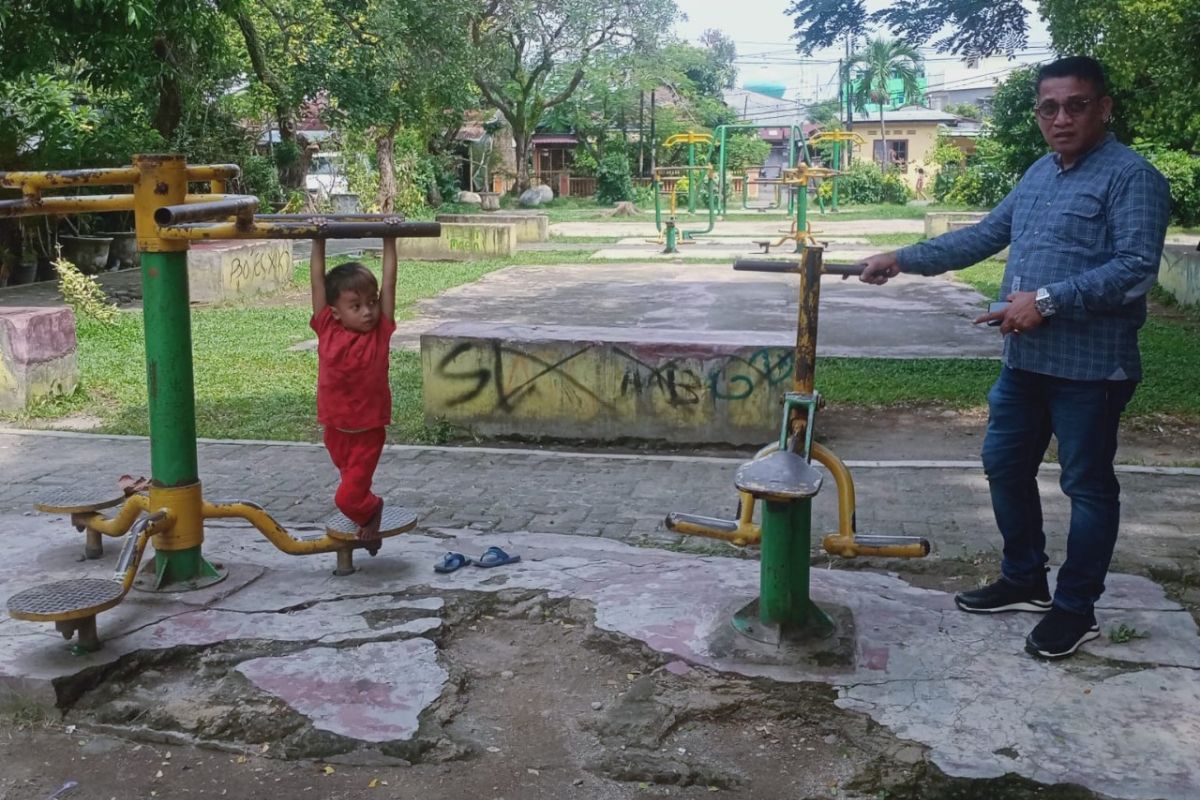 Edwin Sugesti minta Pemkot Medan perbaiki Taman Bermain Sidodame