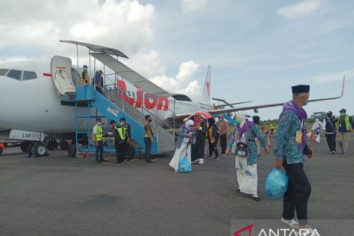 Sebanyak 387 haji tiba di Provinsi Bengkulu