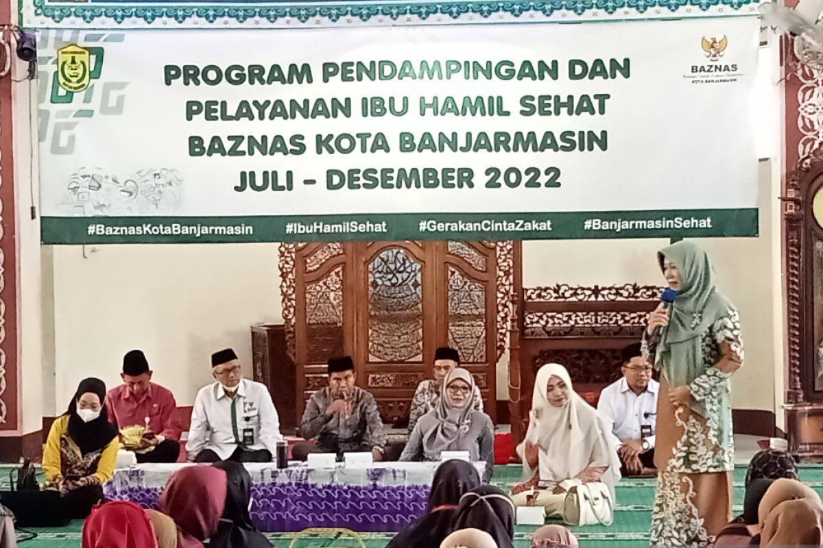 Baznas Banjarmasin buat program pendampingan ibu hamil sehat selama Juli--Desember 2022