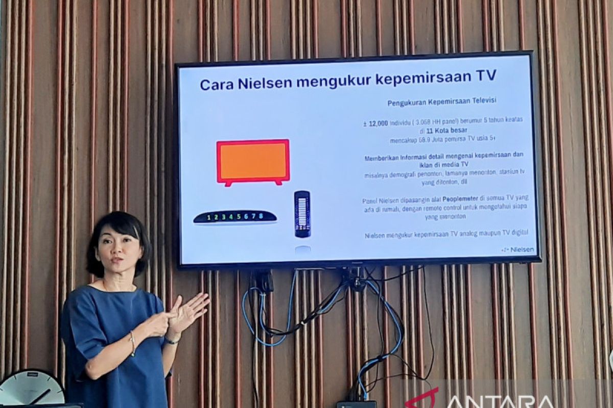 Riset Nielsen tunjukkan kenaikan jumlah penonton TV Indonesia