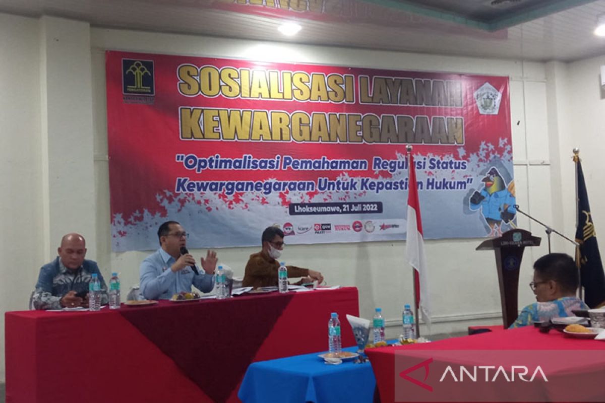 Kemenkumham optimalkan pemahaman layanan kewarganegaraan