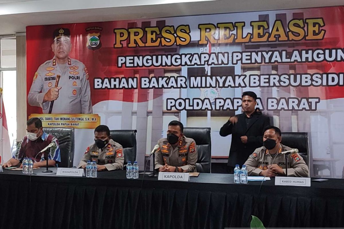 Polda Papua Barat amankan 26 kendaraan penimbun BBM subsidi di Manokwari