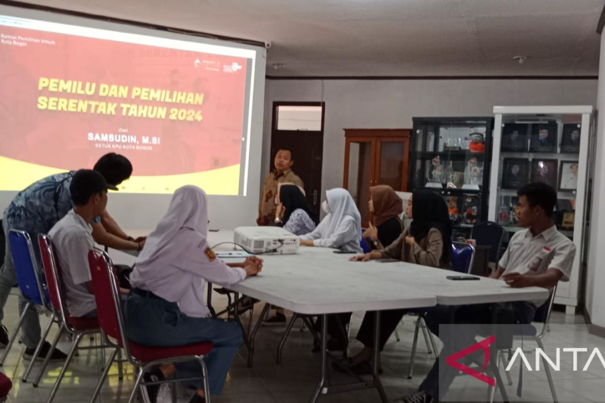 KPU Kota Bogor mulai edukasi calon pemilih pemula pemilu 2024