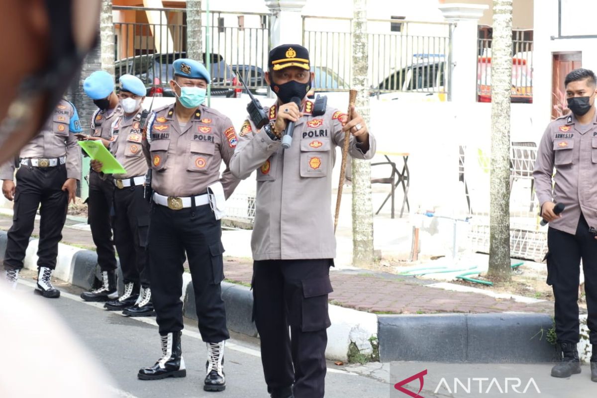 Polresta Banjarmasin kerahkan ratusan personel amankan kampanye Gernas BBI