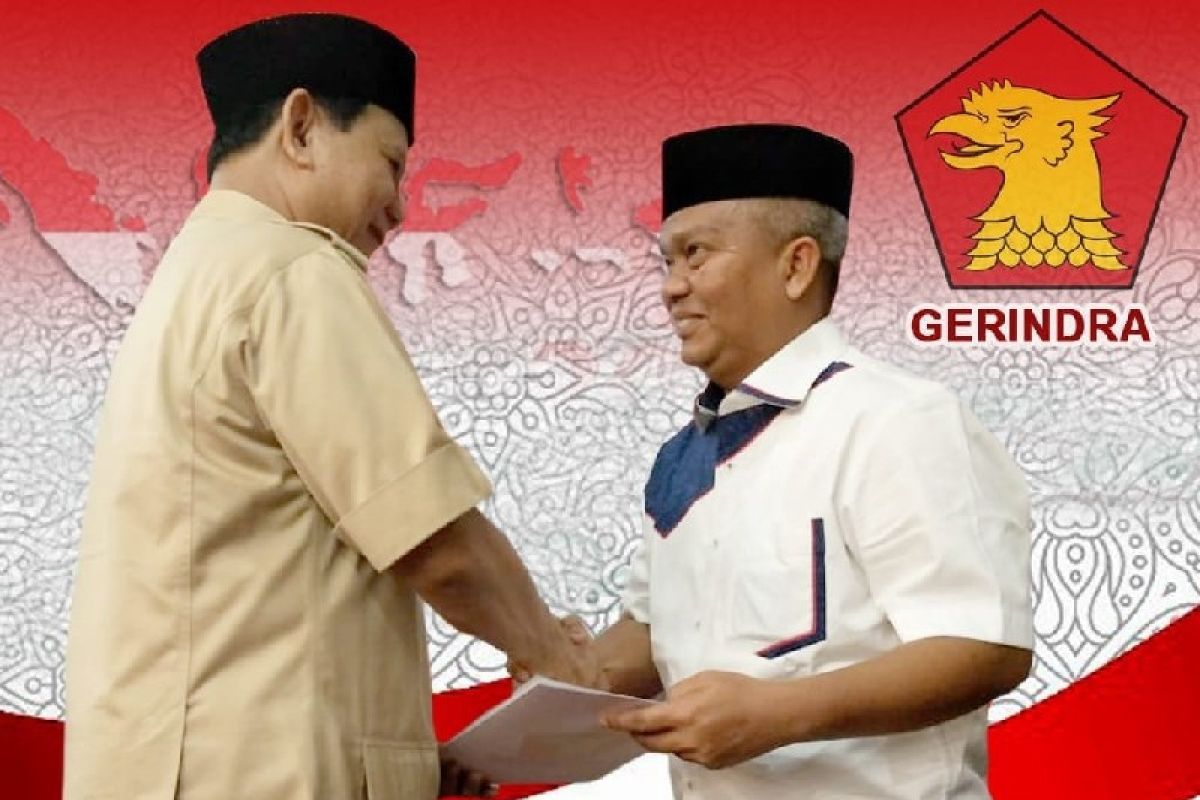 Nahkodai Partai Gerindra, AZP targetkan 12 kursi DPRD Palas di pemilu mendatang