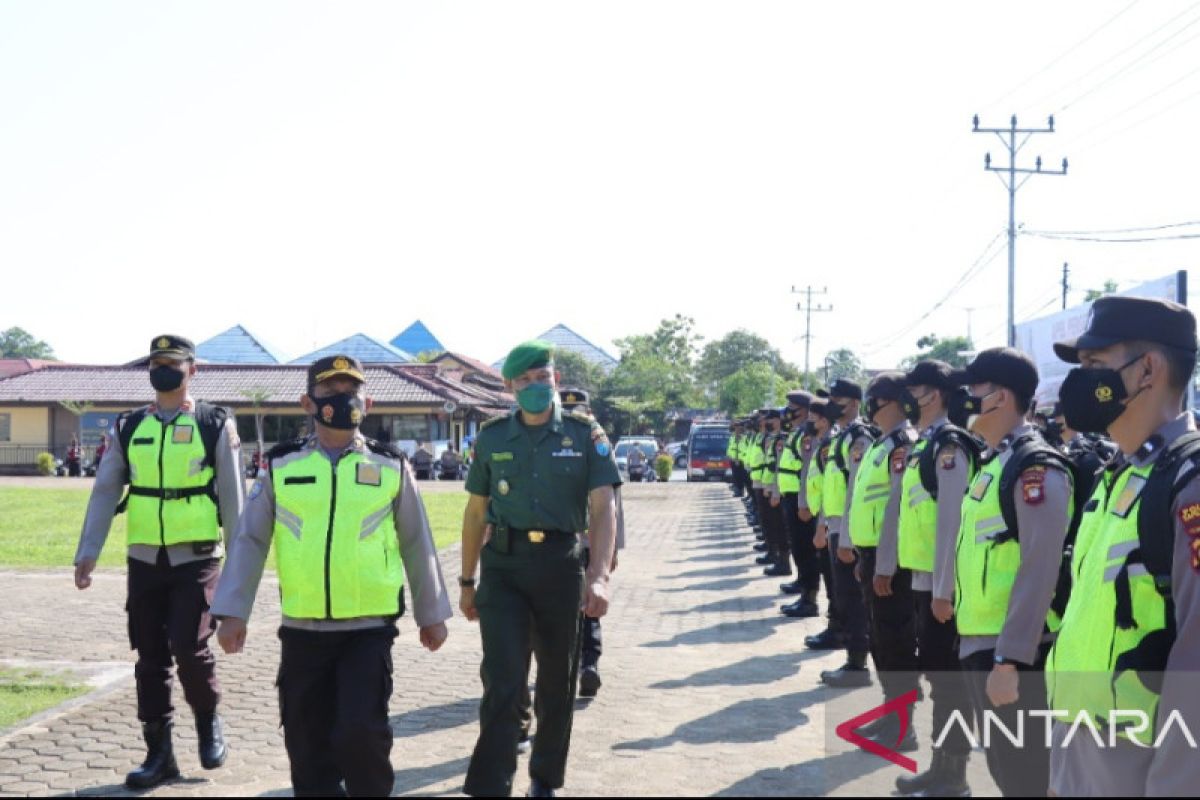 281 personil anggota kepolisian diturunkan untuk amankan Pilkades serentak