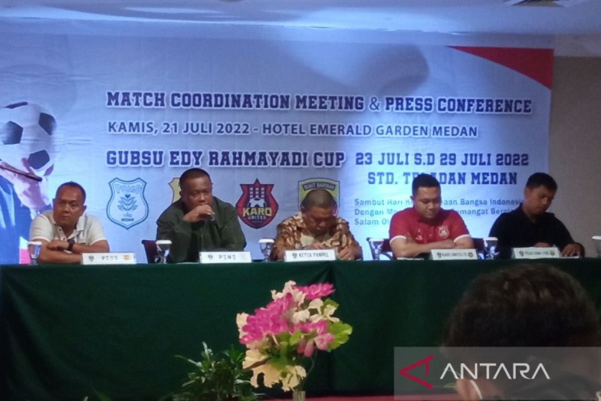 Tiga tim Liga  2 uji kemampuan di Edy Rahmayadi Cup