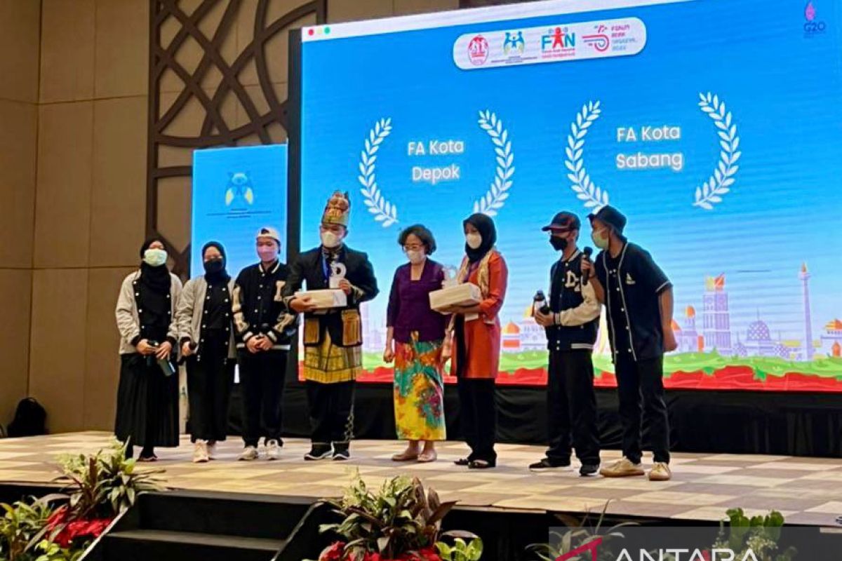Forum anak Kota Sabang raih penghargaan dari Kementerian PPPA