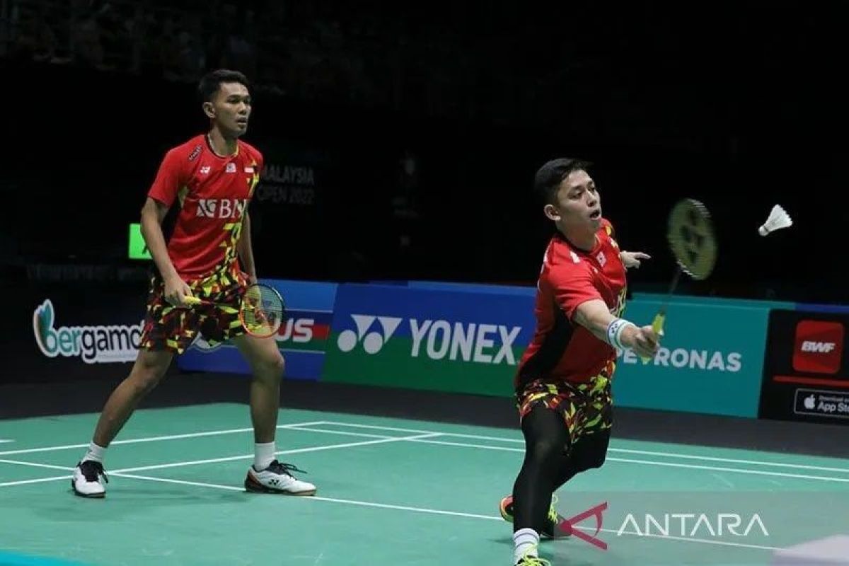 Ganda putra Indonesia raih juara Denmark Open