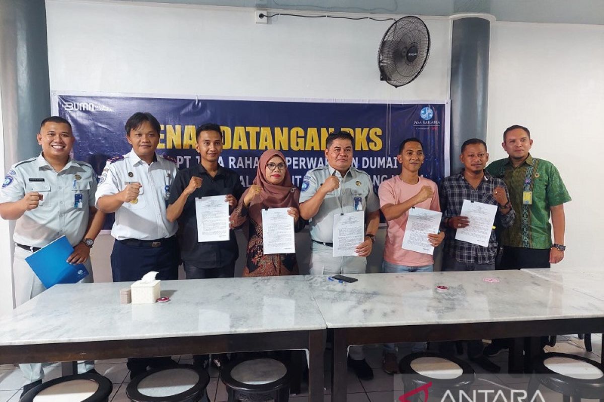 Jasa Raharja Dumai kembali lakukan MOU dengan 4 operator pelayaran internasional