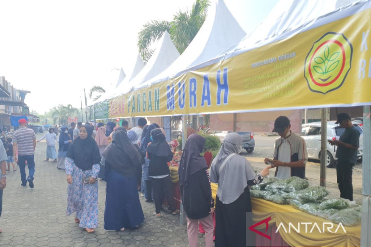 Pemprov Kepri gelar pasar pangan murah