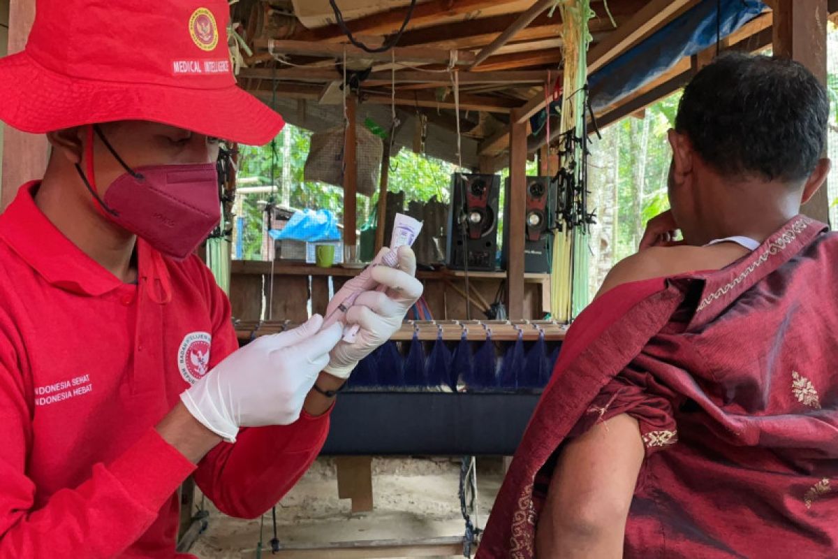 BIN Daerah Sumbar lakukan vaksinasi booster door to door di Sawahlunto