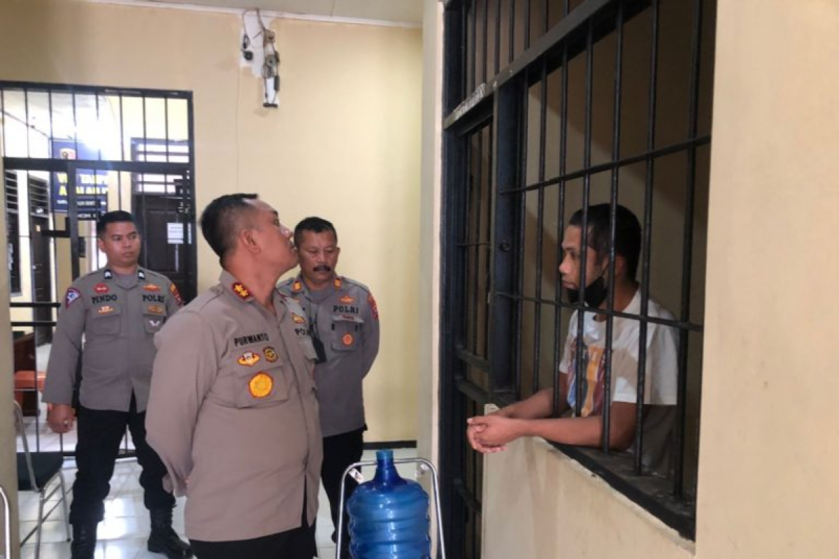 Polres Sawahlunto Tingkatkan Kontrol Keamanan dan Kesehatan Tahanan
