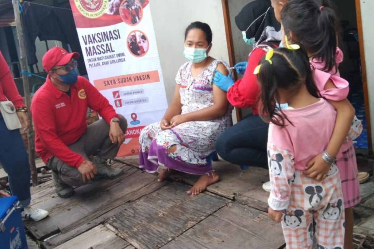 Binda Sumut vaksin booster warga Desa Kwala Besar Langkat