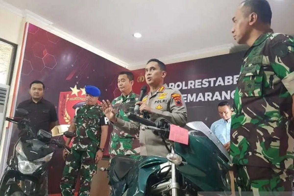 Polisi tangkap semua pelaku penembakan istri TNI di Semarang