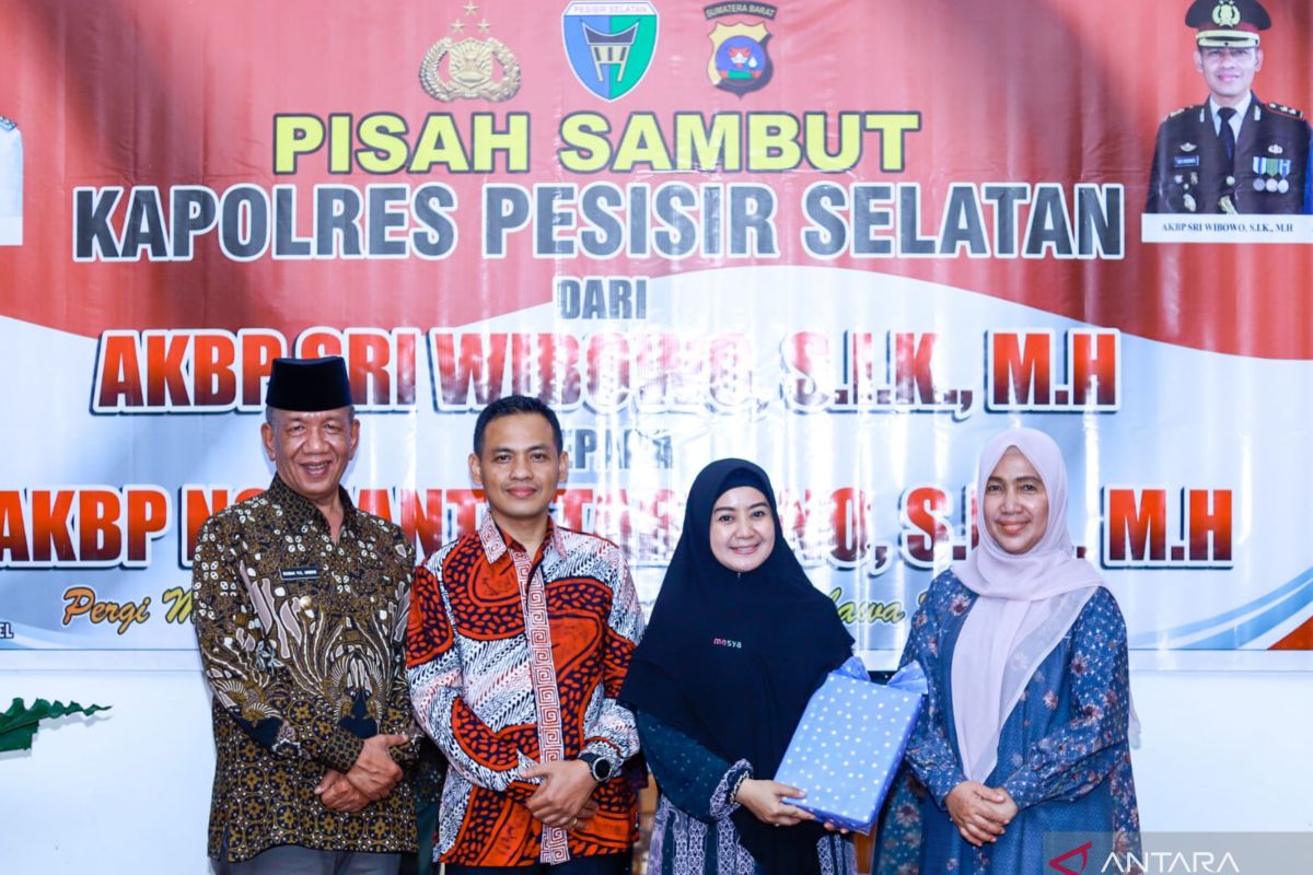 Bupati Pesisir Selatan ucapkan terima kasih atas dedikasi AKBP. Sri Wibowo