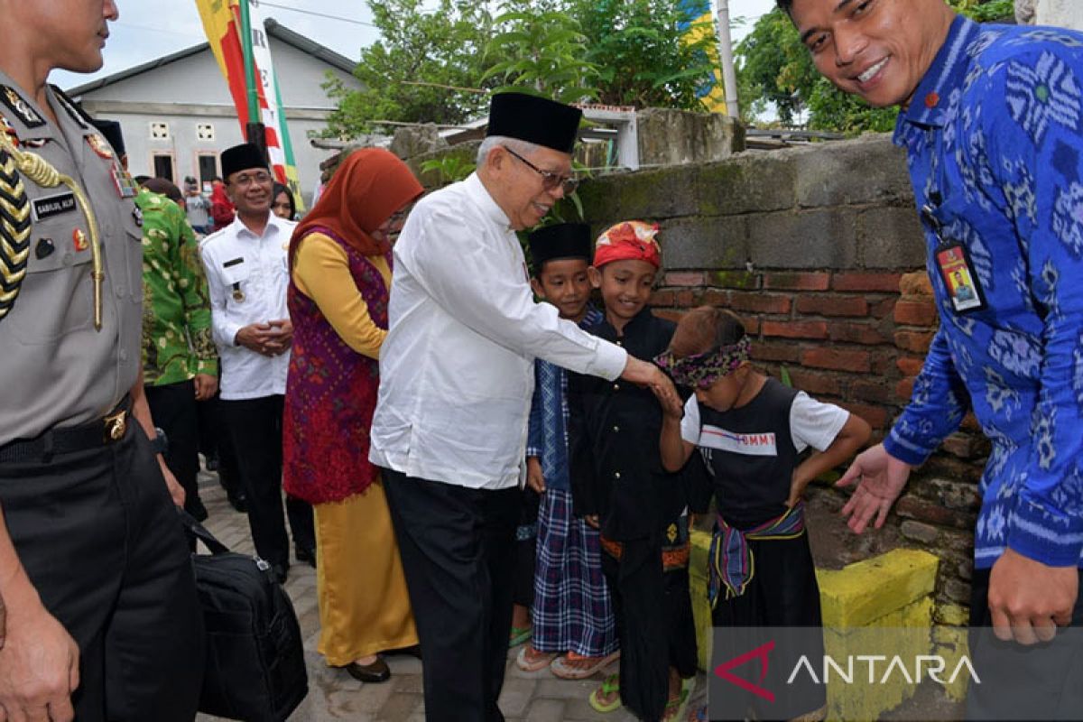 Wapres berpesan anak Indonesia terus giat belajar dan ukir prestasi