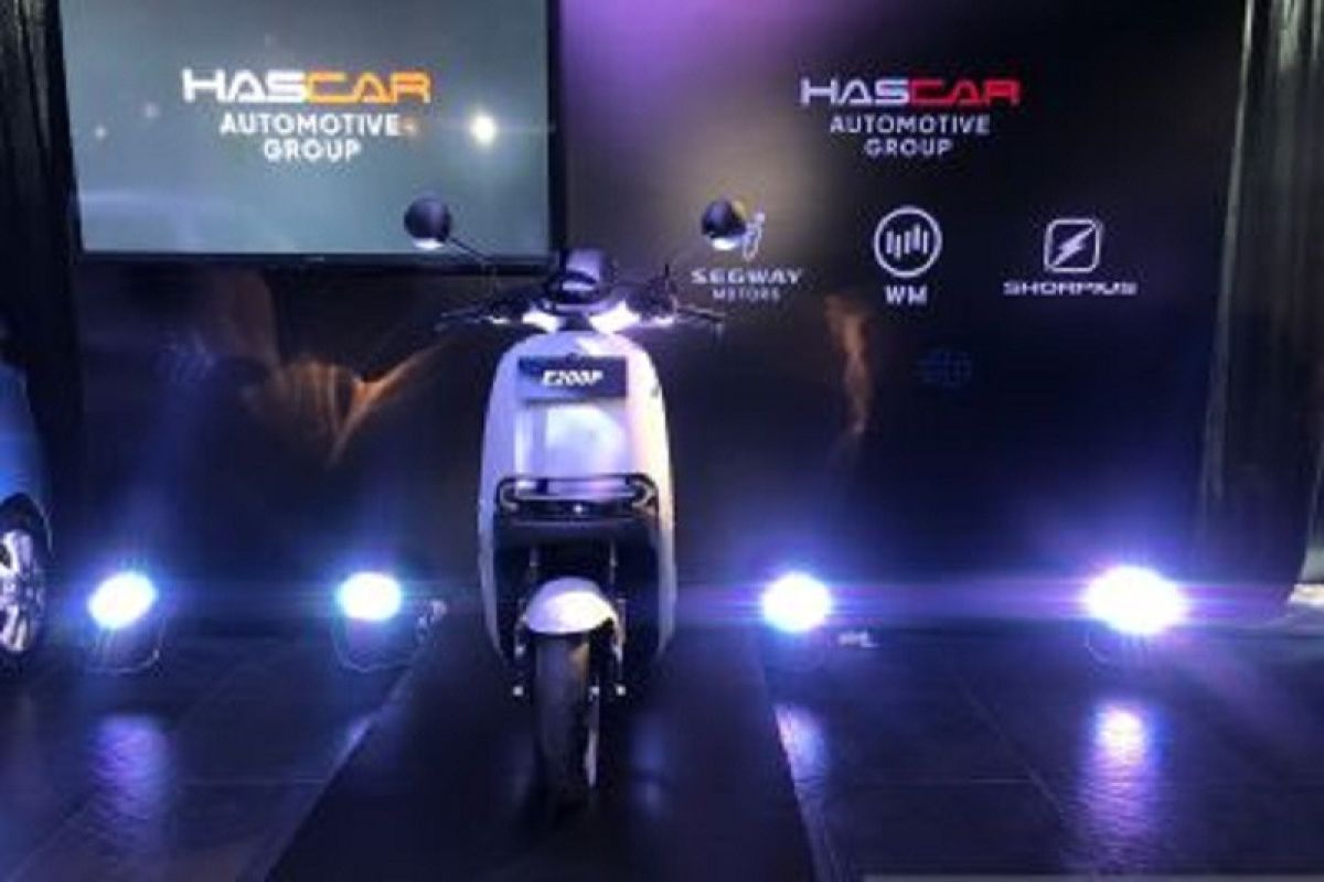 Sepeda motor listrik Space jadi andalan Davigo di pameran PEVS 2022, Jakarta