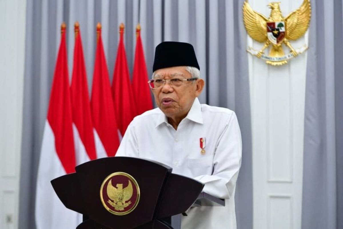 Wapres Ma'ruf Amin berpesan agar anak Indonesia terus giat belajar dan ukir prestasi