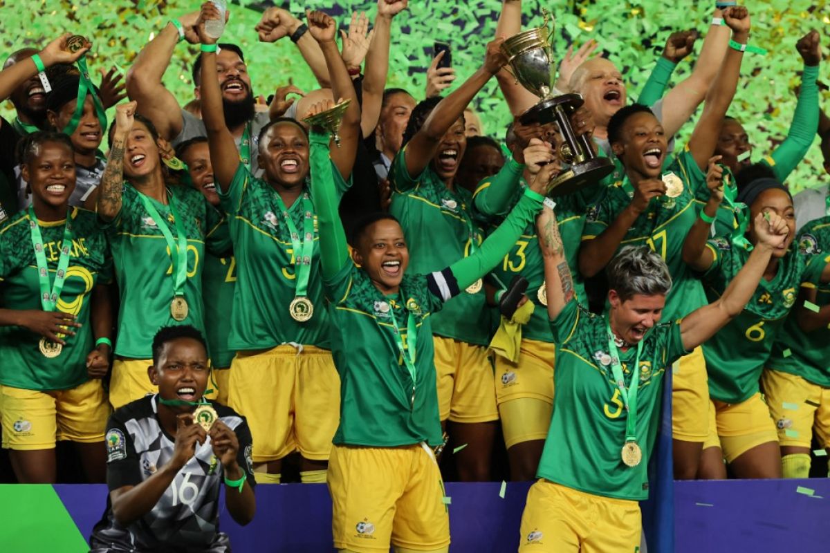 Untuk pertama kali Afrika Selatan juarai Piala Afrika Putri