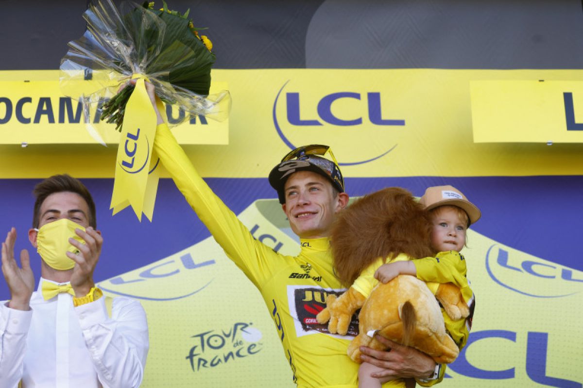 Tour de France: Vingegaard di ambang juara setelah finis di urutan kedua etape 20