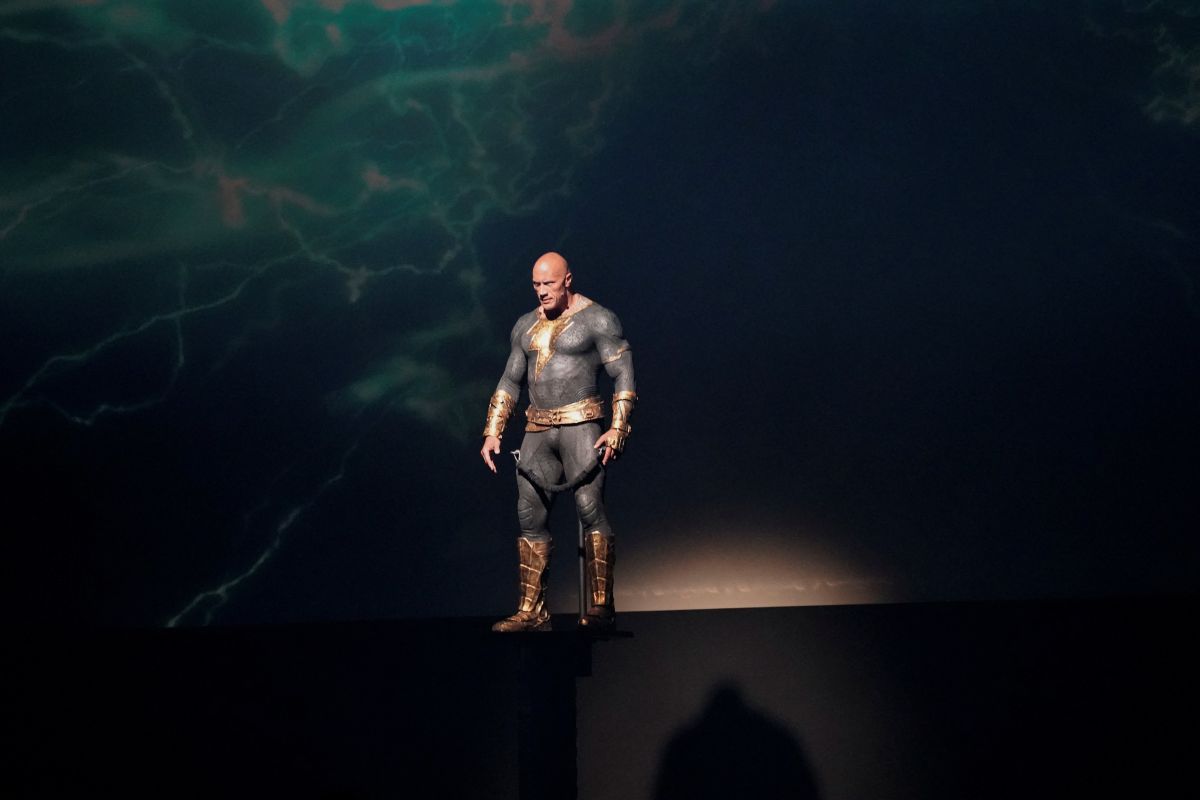 Dwayne Johnson hadirkan "Black Adam" di Comic-Con