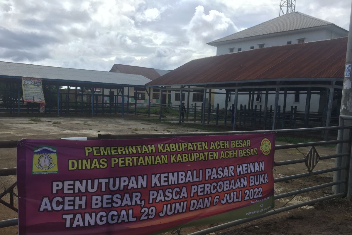Kasus berangsur turun, Pj Bupati akan evaluasi pembukaan pasar hewan Aceh Besar