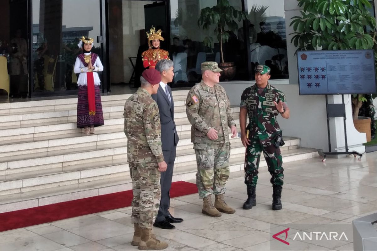 TNI jalin kerja sama militer dengan AS