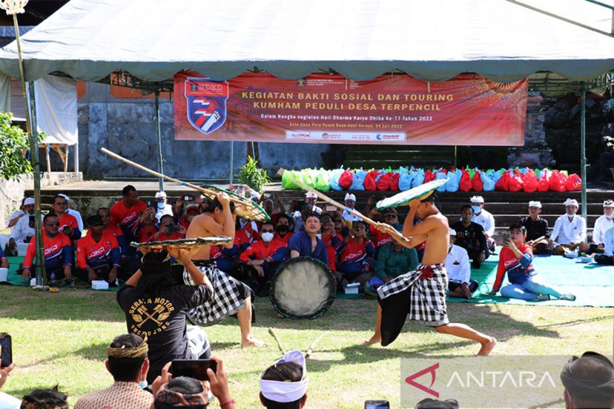 Kemenkumham Bali jajaki Desa Adat Seraya dukung kekayaan intelektual